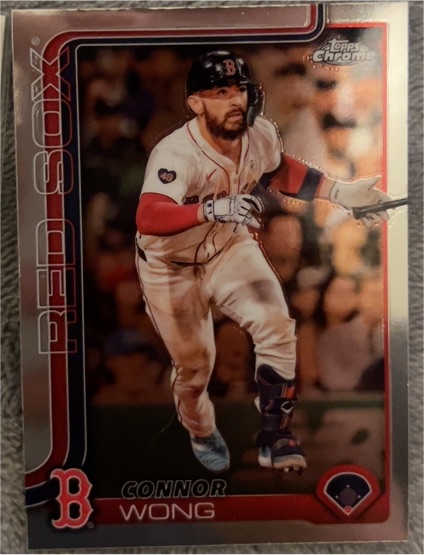 2025 Topps Chrome #10 Connor Wong — front