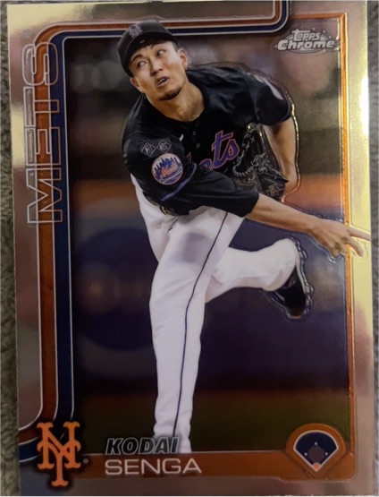 2025 Topps Chrome #246 Kodai Senga — front