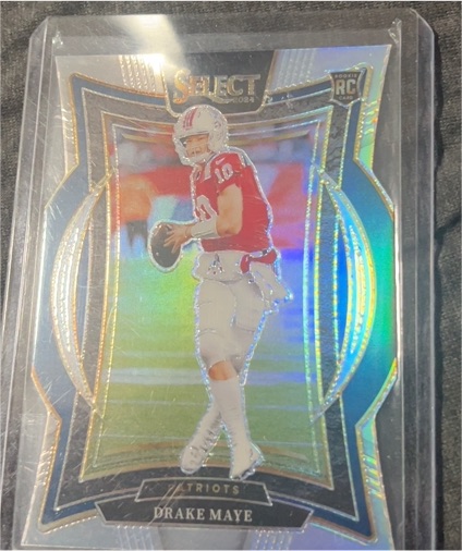 2024 Panini Select #27 Drake Maye Concourse Rookie — front