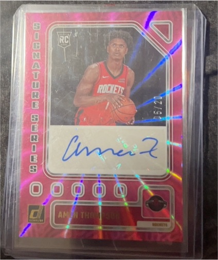 2023-24 Donruss Signature Series #SS-AME Amen Thompson — front
