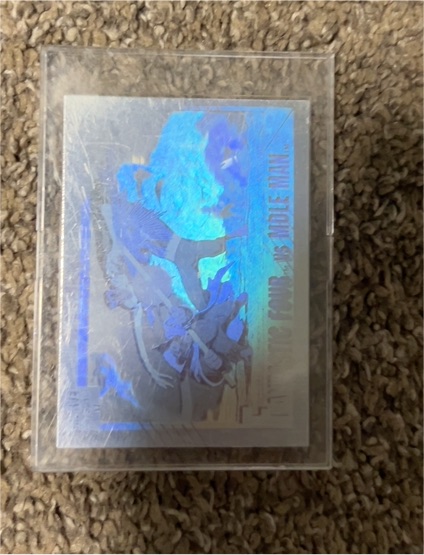 1991 Impel Marvel Universe #H-5 Fantastic Four Vs Mole Man Hologram Insert — front