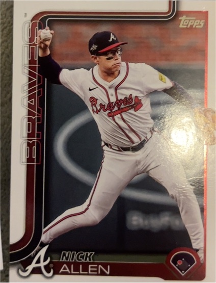 2025 Topps Update #US106 Nick Allen — front