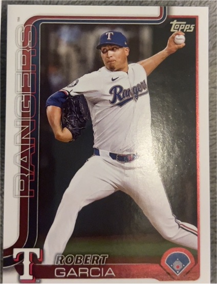 2025 Topps Update #US329 Robert Garcia — front