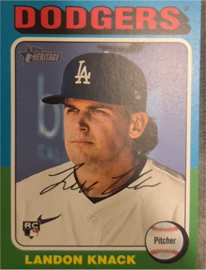 2024 Topps Heritage #532 Landon Knack — front