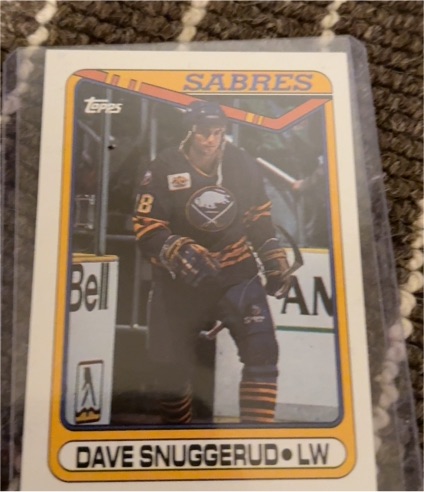1990 Topps #340 Dave Snuggerud — front
