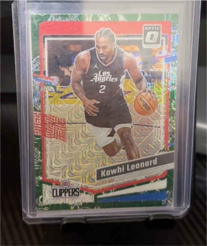 2023-24 Panini Donruss Optic #95 Kawhi Leonard — front