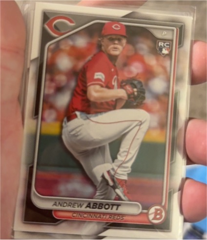 2024 Bowman #70 Andrew Abbott — front