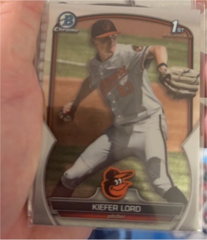 2023 Bowman Chrome Draft #BDC-137 Kiefer Lord — front