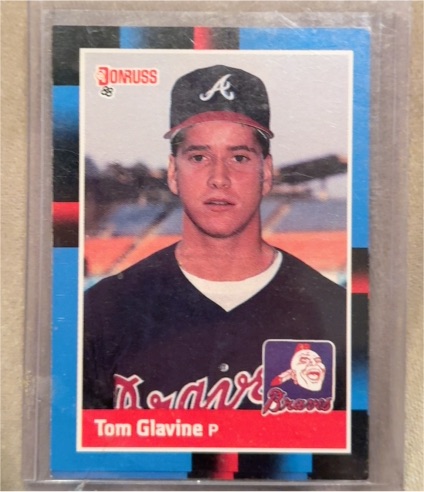 1988 Donruss #644 Tom Glavine — front
