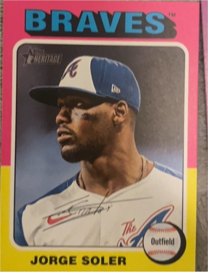 2024 Topps Heritage #546 Jorge Soler — front