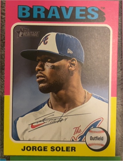2024 Topps Heritage #546 Jorge Soler — front