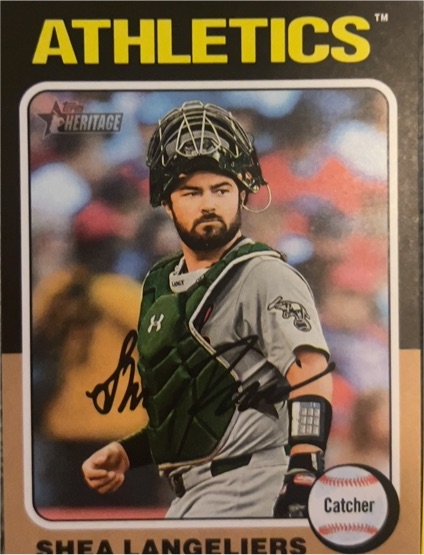 2024 Topps Heritage #538 Shea Langeliers — front