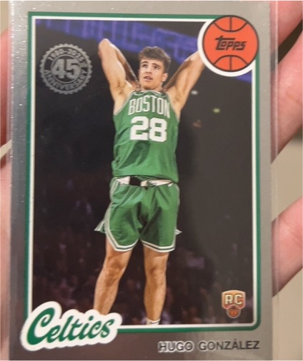 2025-26 Topps 1980-81 Topps Basketball #80BK-100 Hugo Gonzalez Rookie — front