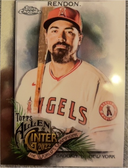 2022 Topps Allen & Ginter #88 Anthony Rendon — front