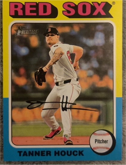 2024 Topps Heritage #686 Tanner Houck — front