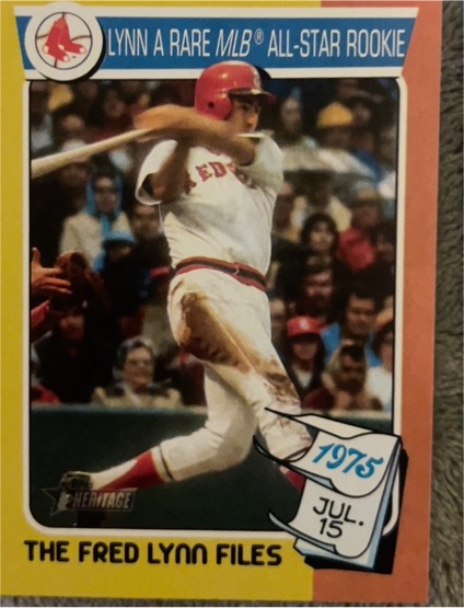 2024 Topps Heritage #FLF-4 Fred Lynn The Fred Lynn Files — front