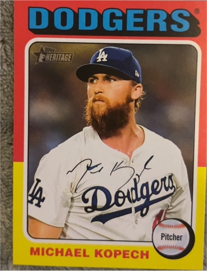 2024 Topps Heritage #542 Michael Kopech — front