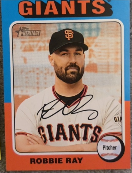 2024 Topps Heritage #585 Robbie Ray — front