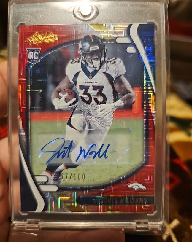 2021 Panini Absolute #131 Javonte Williams — front