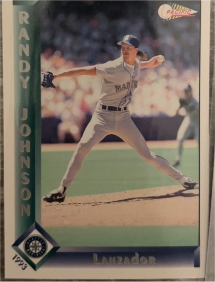 1993 Pacific #288 Randy Johnson — front