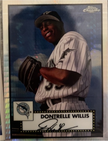 2021 Topps Chrome Platinum Anniversary #629 Dontrelle Willis — front