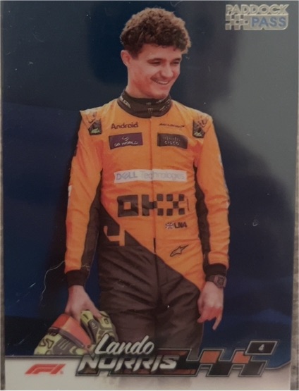 2024 Topps Paddock Pass Formula 1 #7 Lando Norris — front