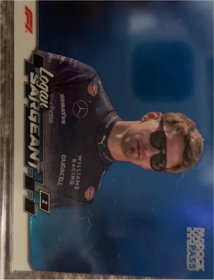 2024 Topps Paddock Pass Formula 1 #70 Logan Sargeant — front