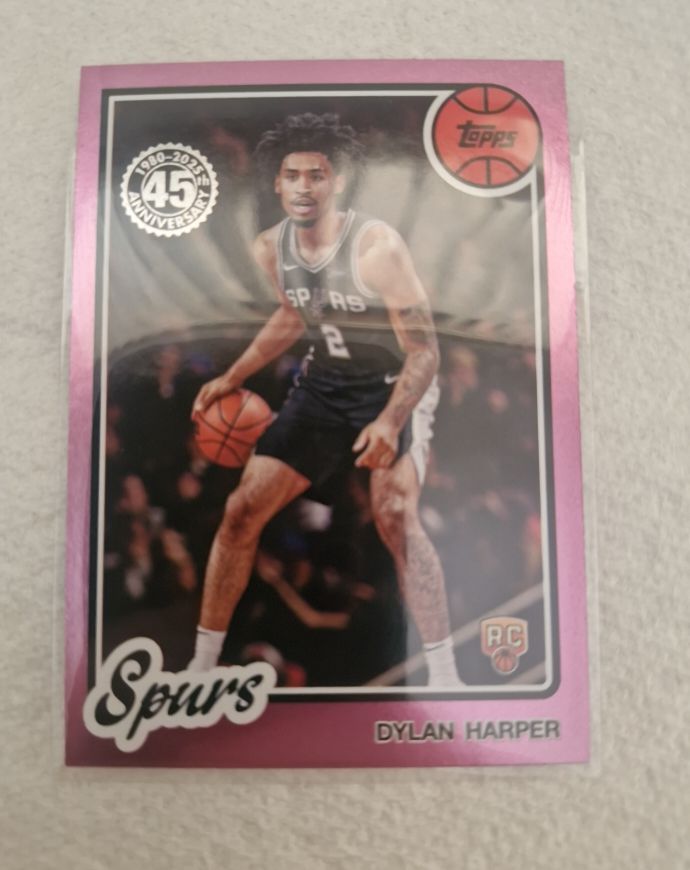 2025-26 Topps Basketball #80BK-52 Dylan Harper — front