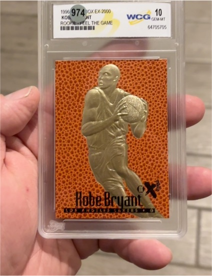 1996 Skybox EX-2000 #974 Kobe Bryant — front