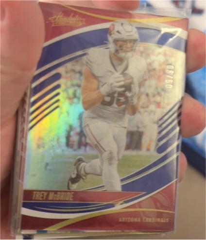 2025 Panini Absolute #95 Trey McBride — front
