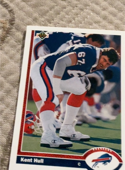 1991 Upper Deck #377 Kent Hull — front
