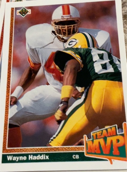 1991 Upper Deck #477 Wayne Haddix — front
