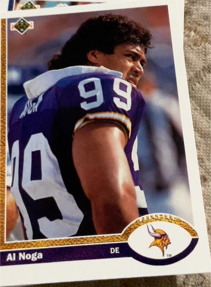 1991 Upper Deck #423 Al Noga — front