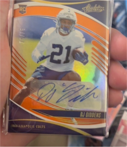 2025 Panini Absolute #118 DJ Giddens — front