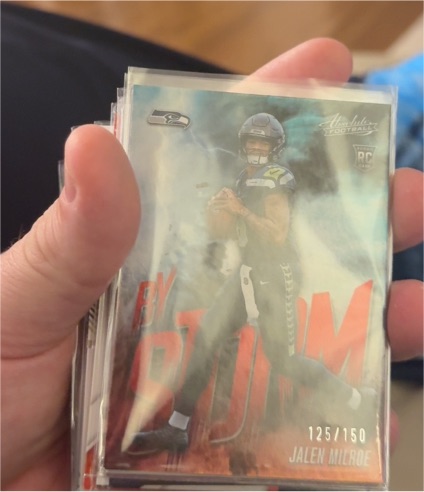 2025 Panini Absolute By Storm #6 Jalen Milroe — front