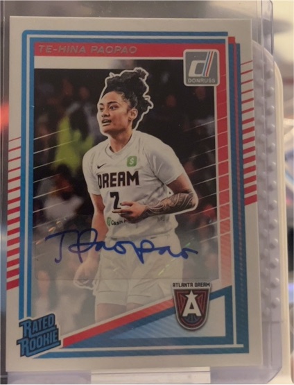 2025 Donruss WNBA #91 Te-Hina Paopao — front