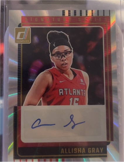 2025 Donruss WNBA #SS-AG Allisha Gray — front