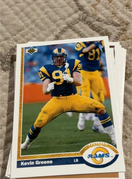 1991 Upper Deck #162 Kevin Greene — front