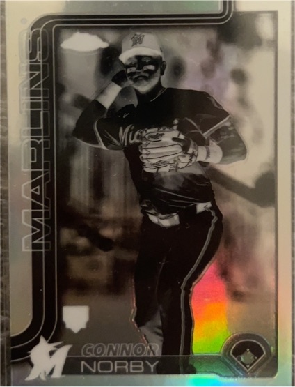 2025 Topps Series 1 #MAR-NS Connor Norby — front
