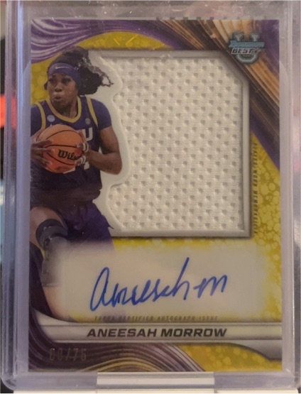 2024 Bowman Best University #PJRA-AM Aneesah Morrow — front