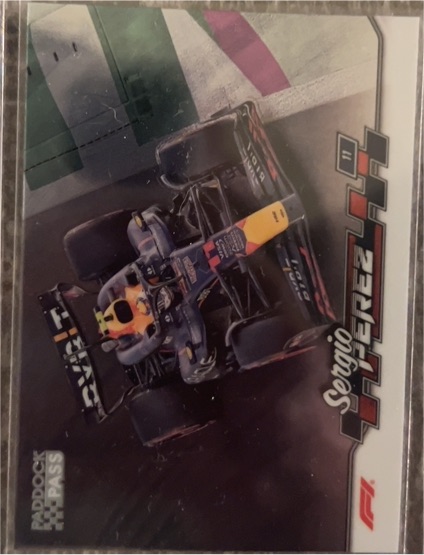 2024 Topps Paddock Pass Formula 1 #32 Sergio Perez — front