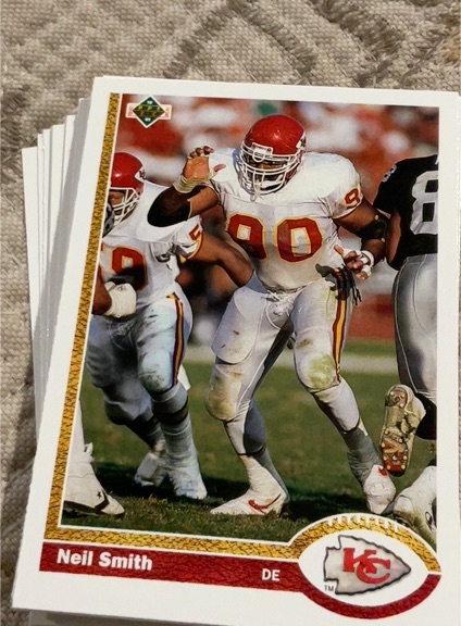 1991 Upper Deck #163 Neil Smith — front
