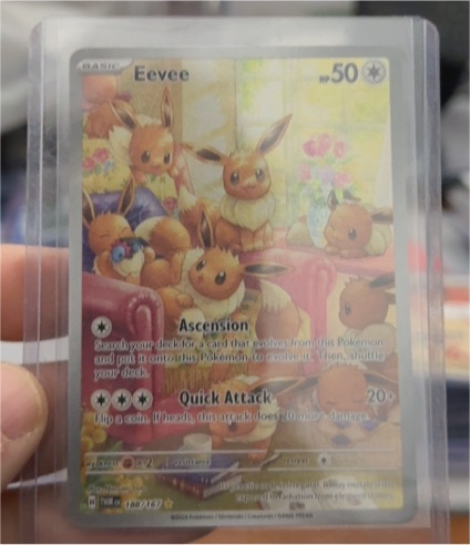 2023 Pokémon SV06 #188 Eevee Twilight Masquerade Illustration Rare — front