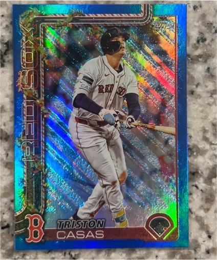 2025 Topps Holiday #H13 Triston Casas — front