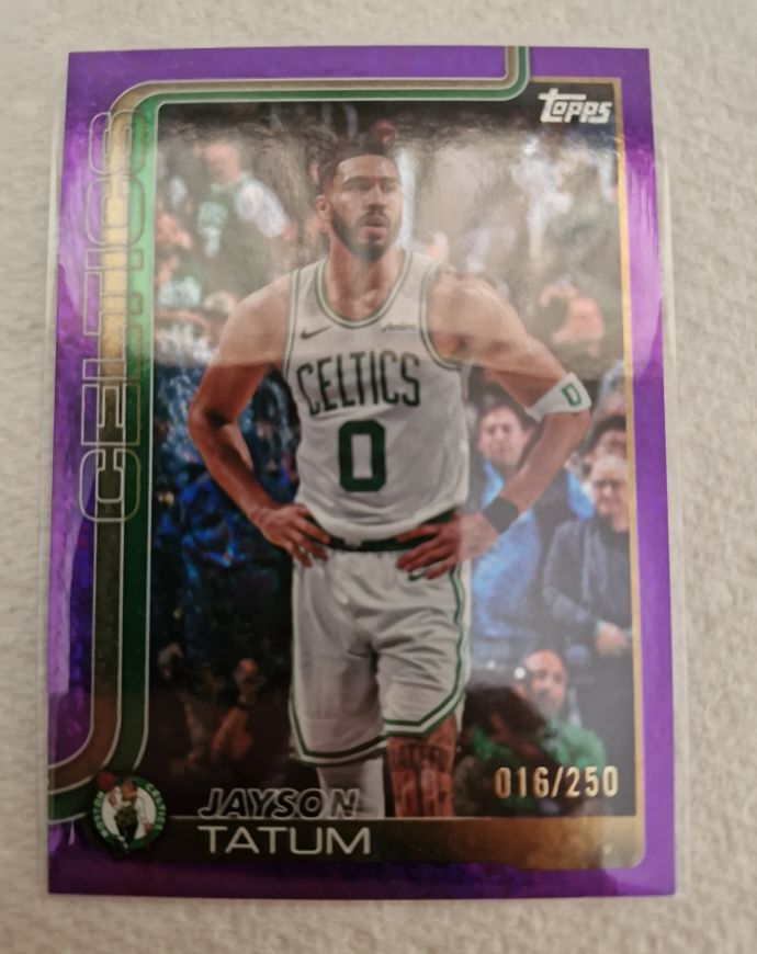 2025-26 Topps #1 Jayson Tatum — front