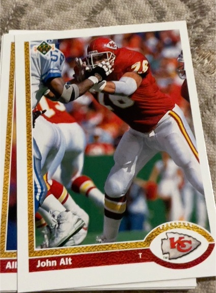 1991 Upper Deck #198 John Alt — front