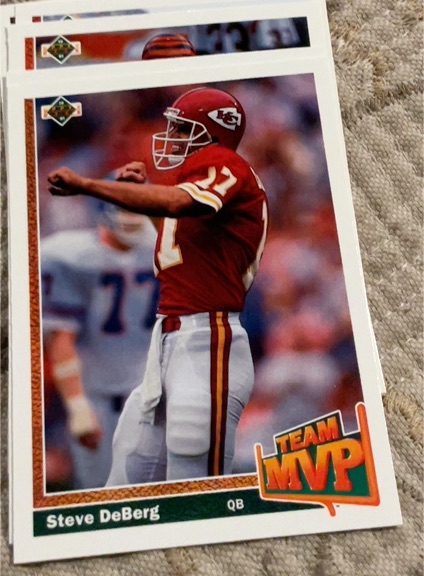 1991 Upper Deck #462 Steve DeBerg — front