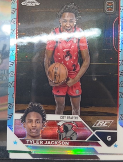 2023-24 Topps Chrome Overtime Elite #10 Tyler Jackson — front