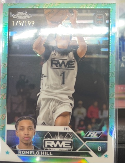 2023-24 Topps Chrome Overtime Elite #53 Romelo Hill — front
