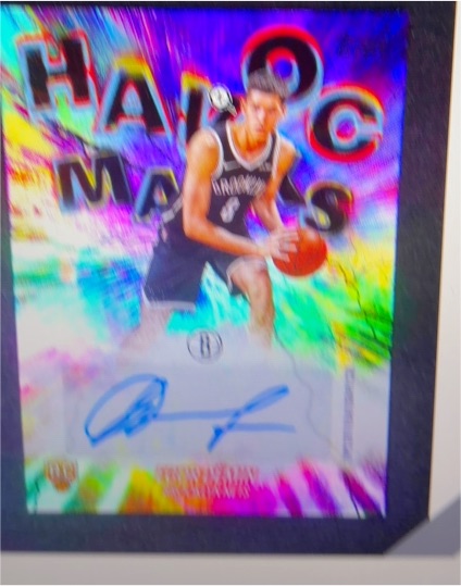 2025 Topps Basketball Havoc Marks Auto HM-AE Havoc Marks — front